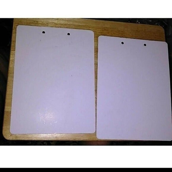 COLORFUL DESIGNS CLIP BOARDS-SET OF 2-NEW - Picture 2 of 4